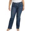 image:imageSilver Jeans Co Womens Plus Size Suki Mid Rise Curvy Fit Trouser Leg Jeans  LegacyMed Wash Eae337