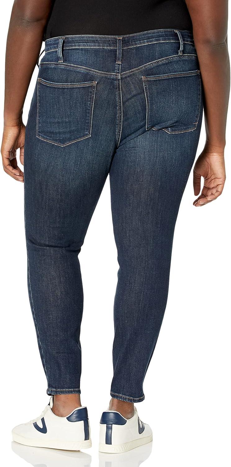 image:imageSilver Jeans Co Womens Plus Size Most Wanted Mid Rise Skinny Jeans