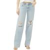 image:imageSilver Jeans Co Womens Loose amp Low Rise Straight Leg JeansBarefoot