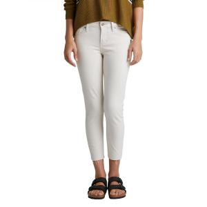 Silver Jeans Co. Boys’ Avery High Rise Curvy Fit Skinny Crop Jeans – Legacy(Roadie Slim)