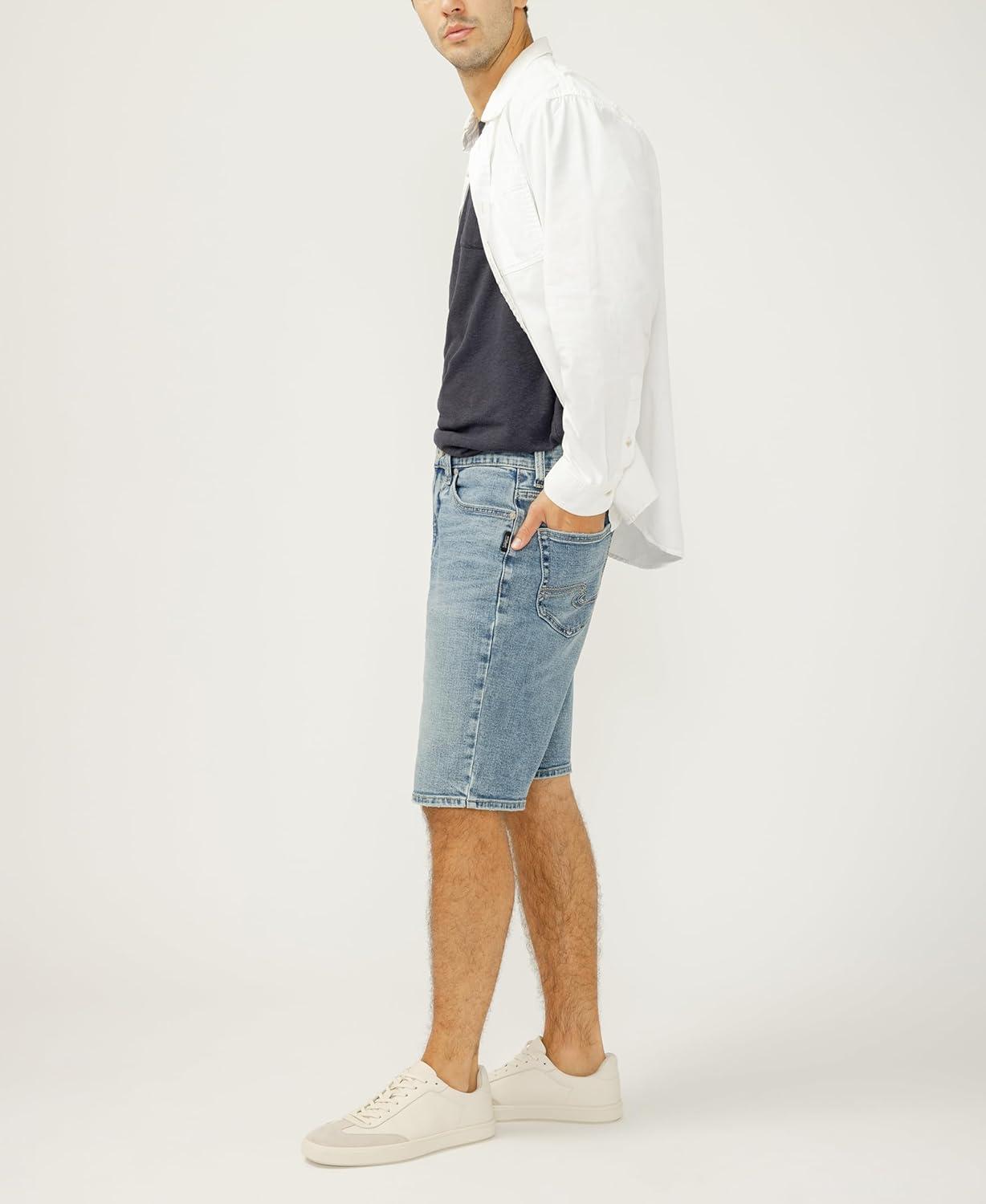 image:imageSilver Jeans Co Mens Zac Relaxed Fit ShortBlue