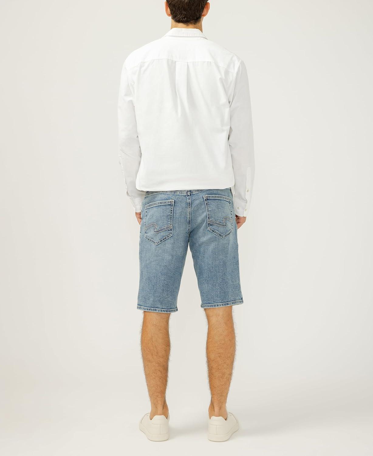 image:imageSilver Jeans Co Mens Zac Relaxed Fit ShortBlue