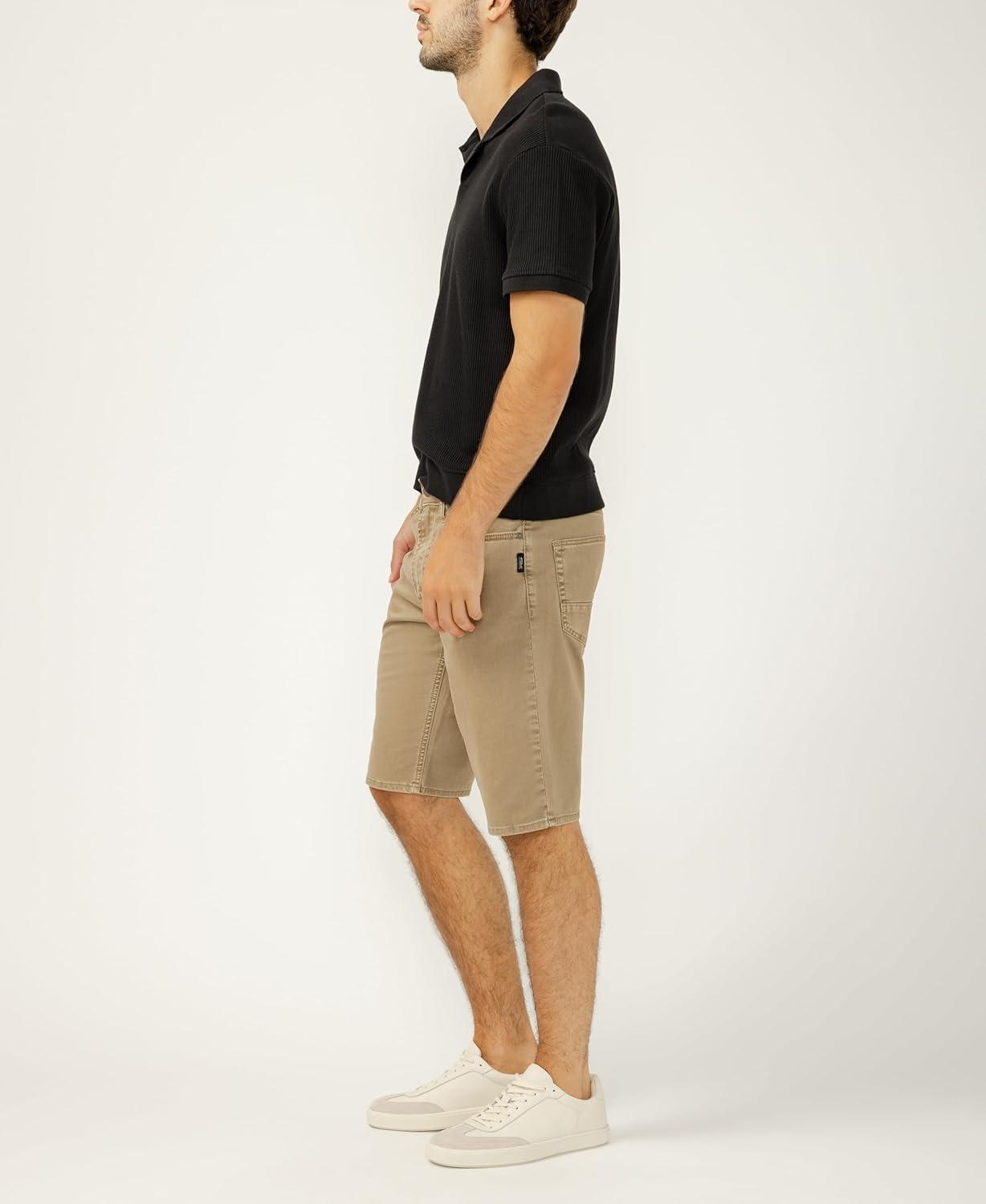 image:imageSilver Jeans Co Mens Zac Relaxed Fit ShortTaupe