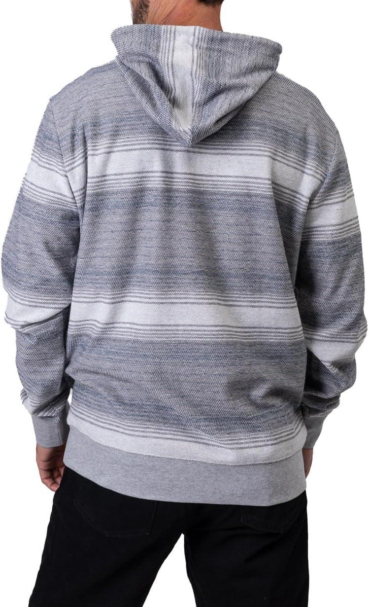 image:imageSilver Jeans Co Mens YD Double Knit Loop French Terry Long Sleeve Hoodie Light Grey XL