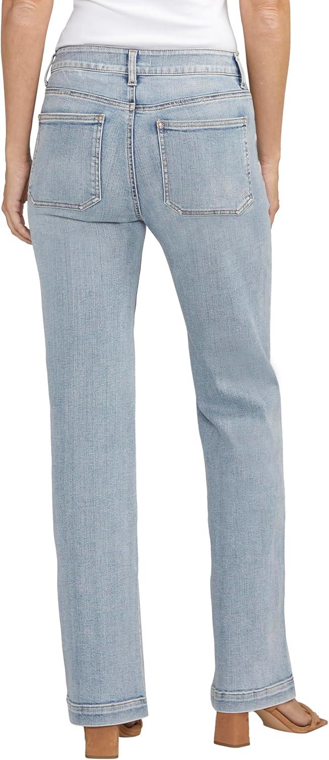 image:imageSilver Jeans Co Womens Suki Mid Rise Curvy Fit Trouser Leg JeansIndigo