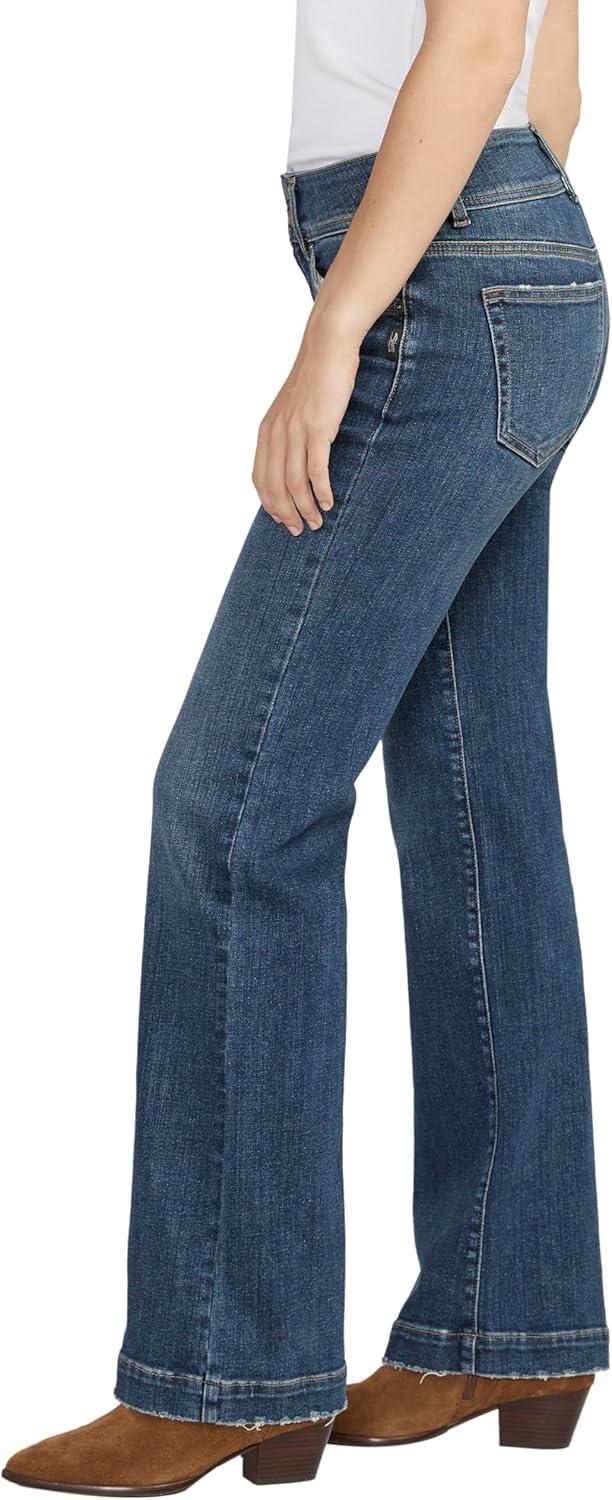 image:imageSilver Jeans Co Womens Suki Mid Rise Curvy Fit Trouser Leg JeansMed Wash Eae337