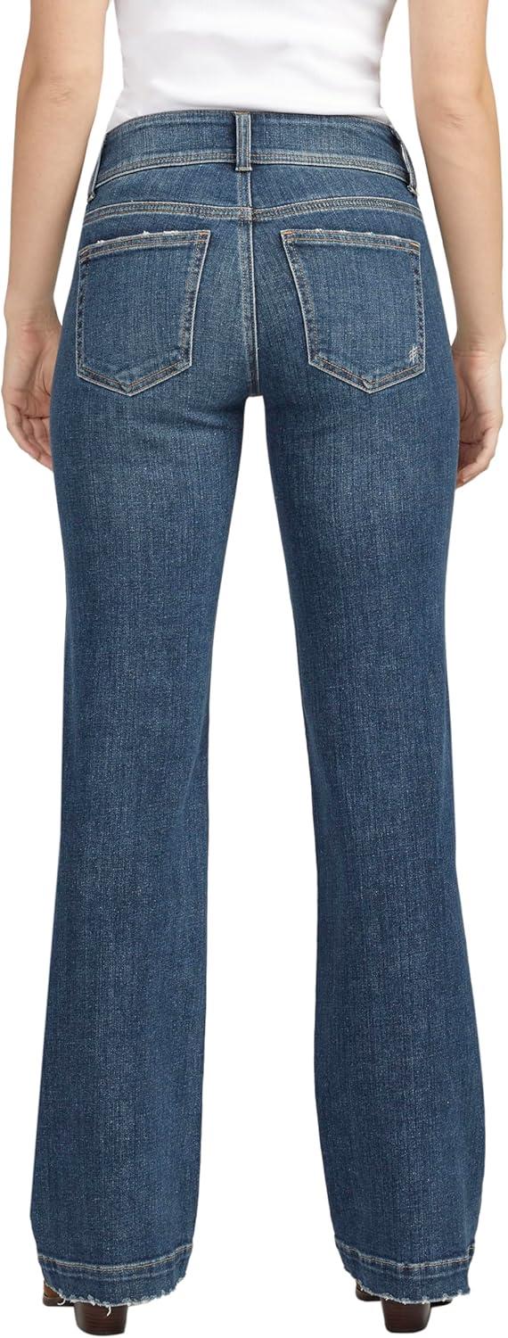 image:imageSilver Jeans Co Womens Suki Mid Rise Curvy Fit Trouser Leg JeansMed Wash Eae337