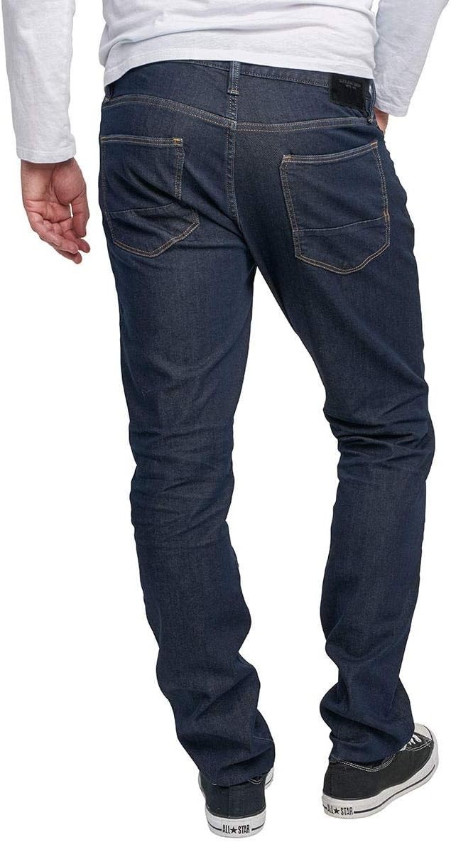 image:imageSilver Jeans Co Mens Ashdown Classic Slim JeansLegacyDark Indigo Rinse