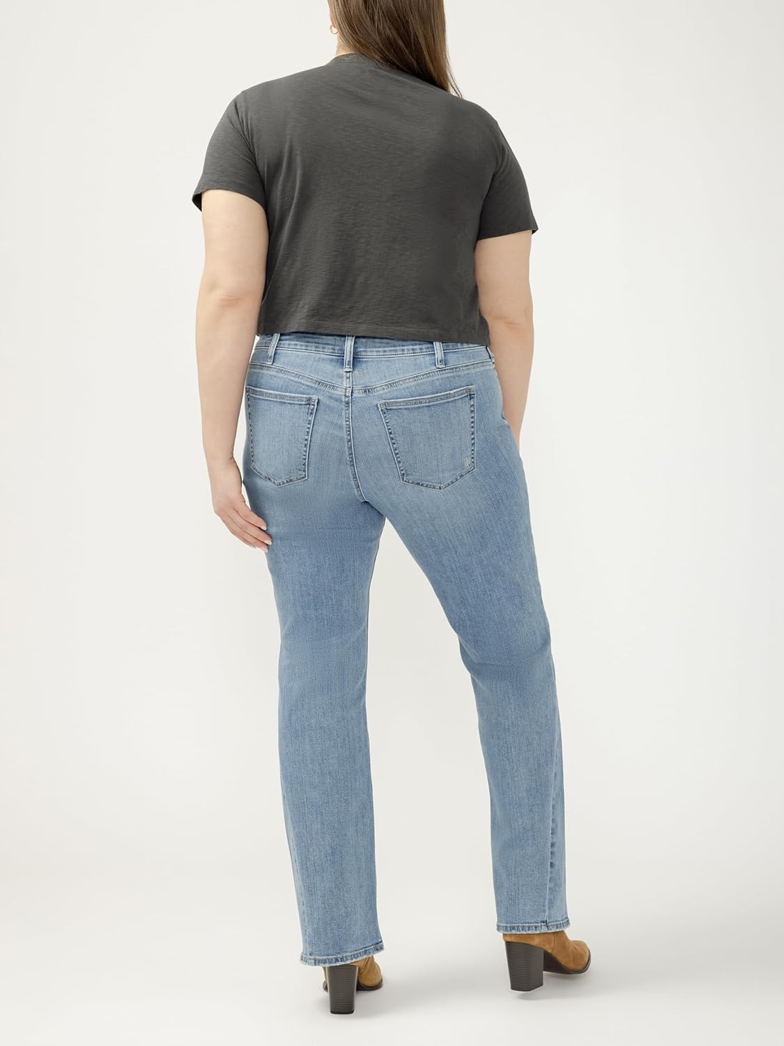 image:imageSilver Jeans Co Womens Plus Size Suki Mid Rise Bootcut JeansHaze