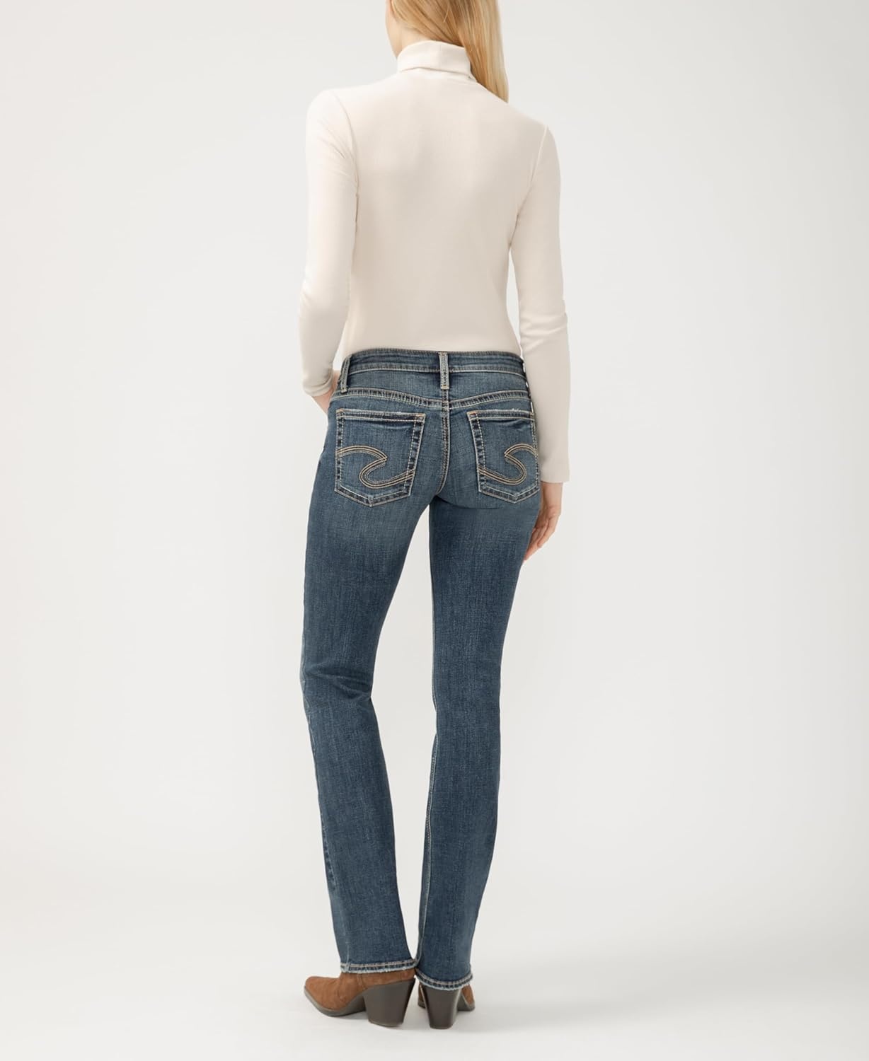 image:imageSilver Jeans Co Womens Tuesday Low Rise Slim Bootcut JeansBillie