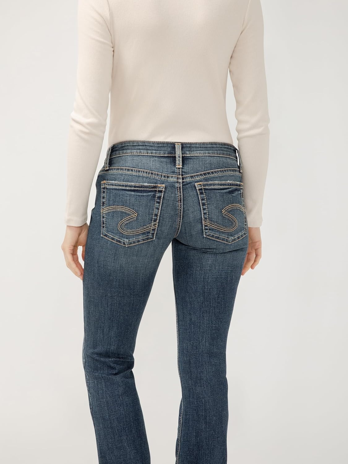 image:imageSilver Jeans Co Womens Tuesday Low Rise Slim Bootcut JeansBillie