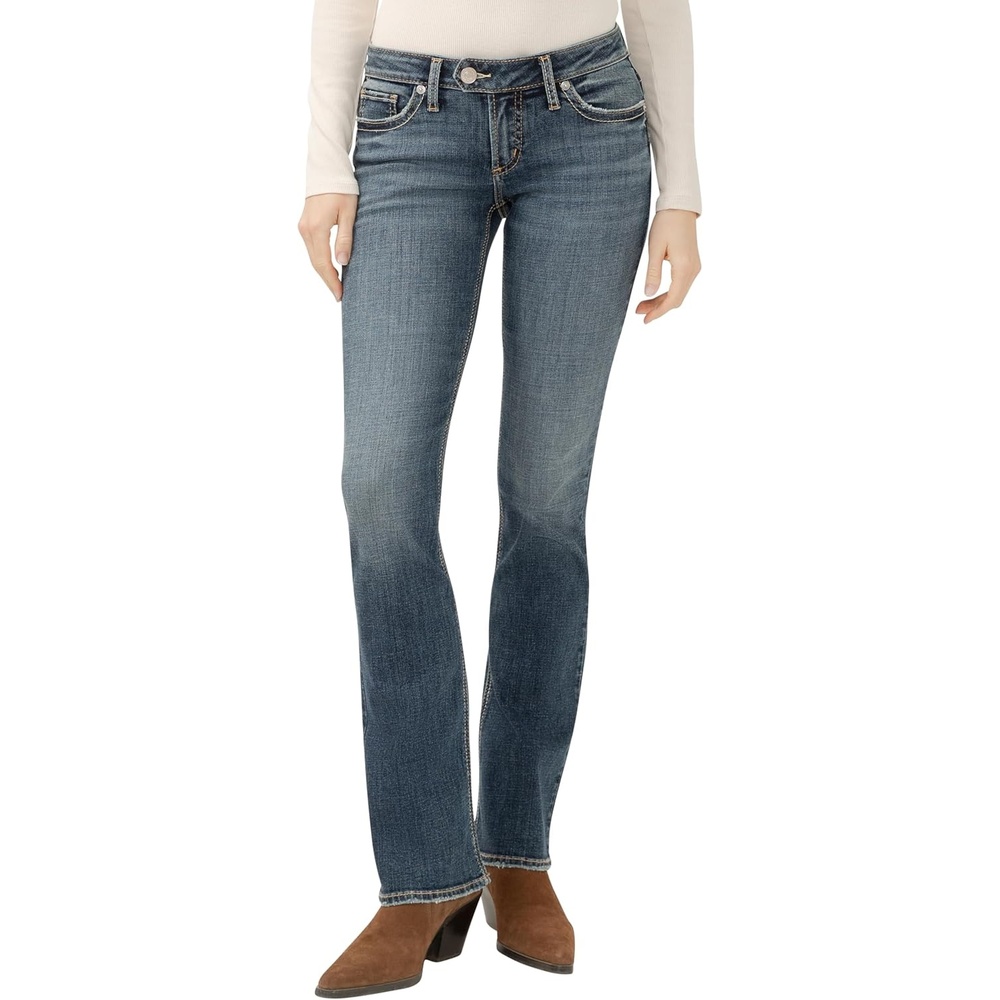 image:imageSilver Jeans Co Womens Tuesday Low Rise Slim Bootcut JeansBillie